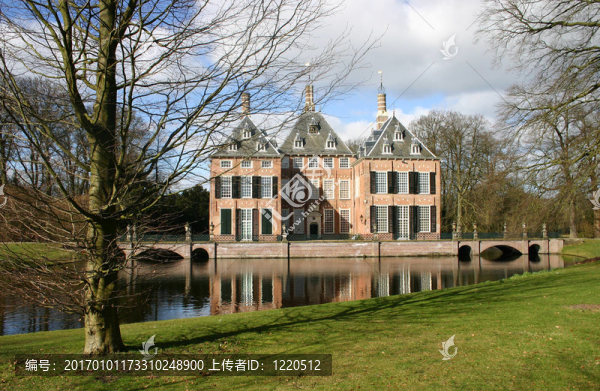 在福爾斯霍滕城堡duivenvoorde。