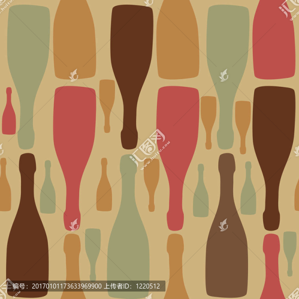 瓶背景。良好的餐廳或酒吧菜單設(shè)計