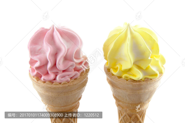 美味的冰淇淋