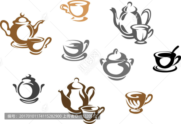 茶杯和茶壺