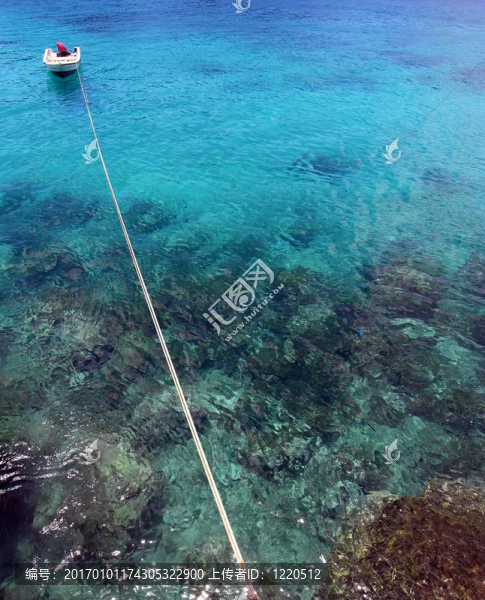 蔚藍(lán)海岸珊瑚船