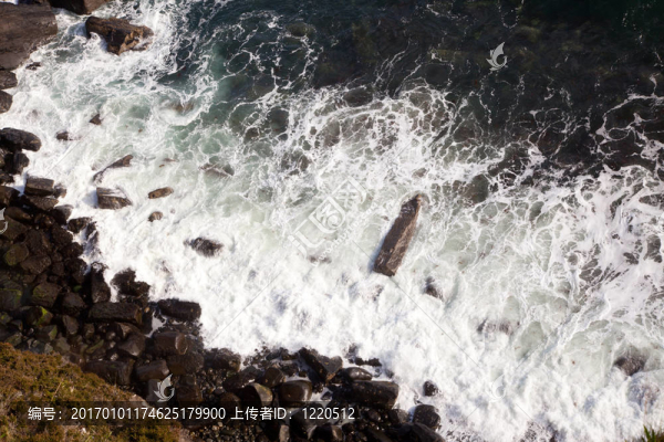 海浪的海岸