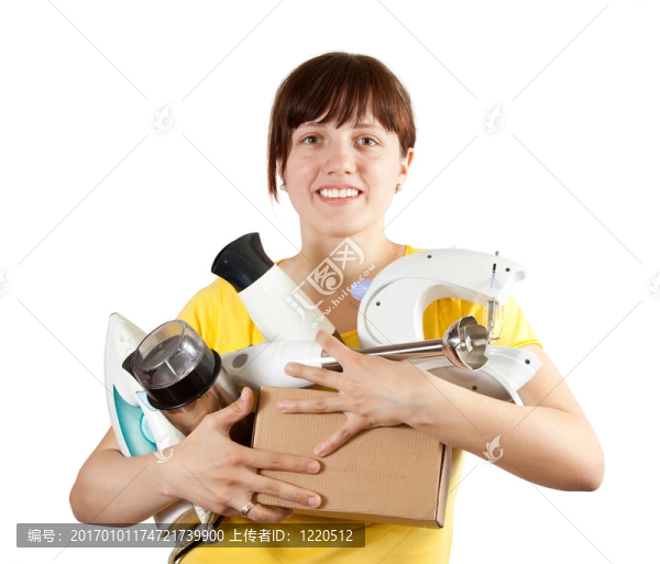 帶家電的女孩