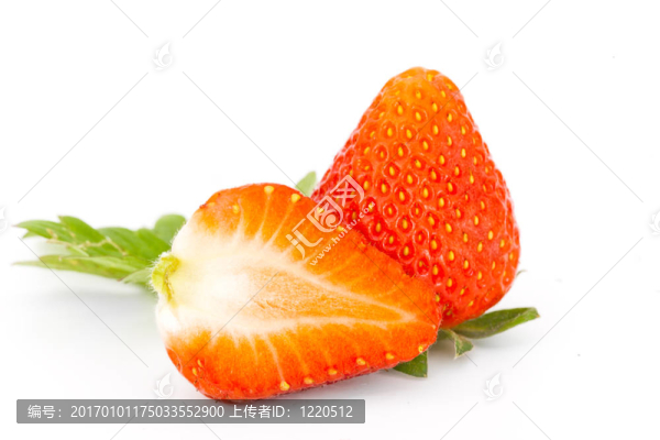 紅色的草莓