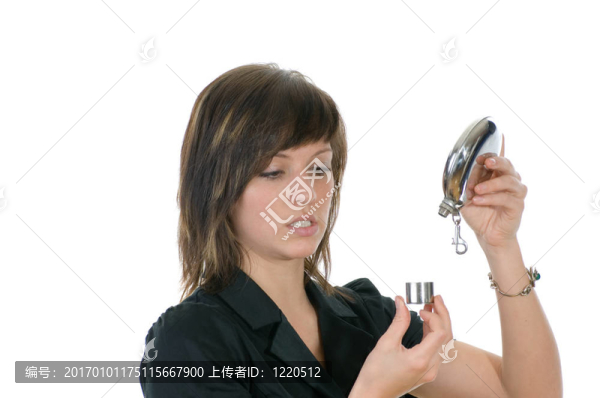 年輕的女人