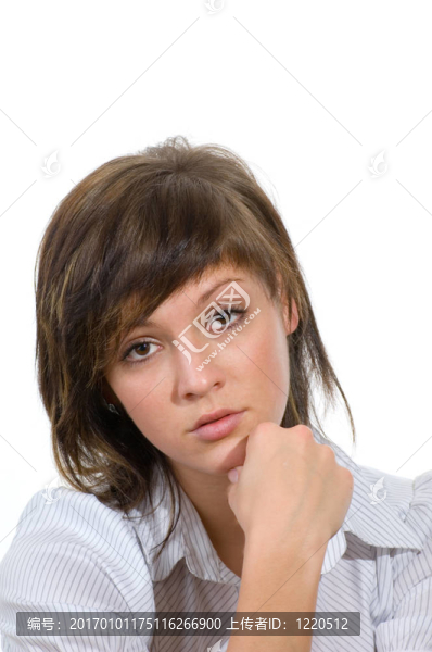 年輕的女人