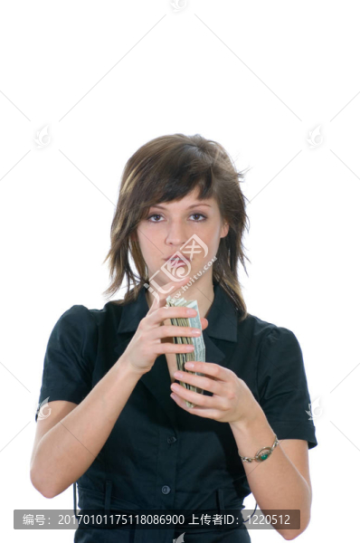 年輕的女人