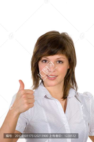 年輕的女人