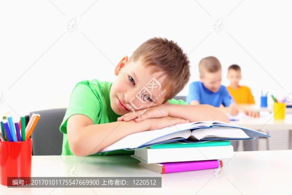 一個(gè)年輕男孩的肖像