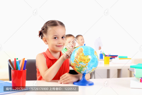 一個年輕女孩的肖像