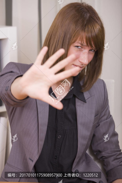 勞累的女人