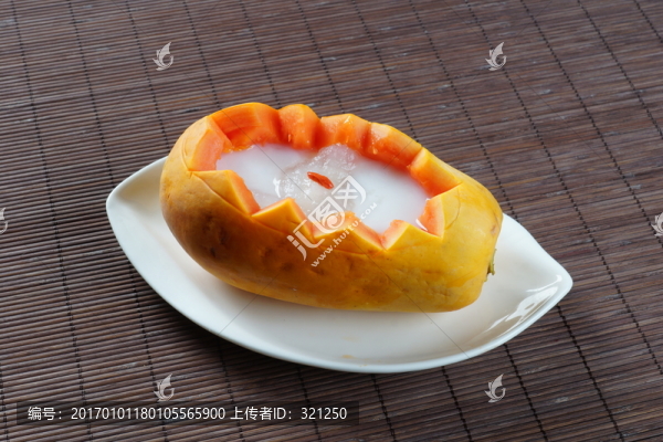 木瓜燉雪蛤