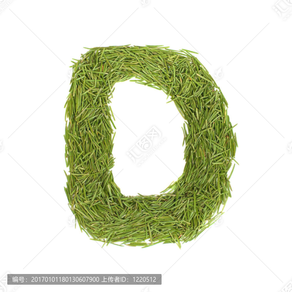 字母；綠色字母