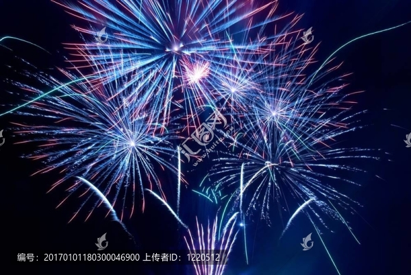 美麗的煙花