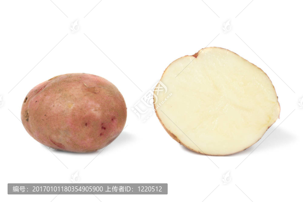 土豆和土豆的一半
