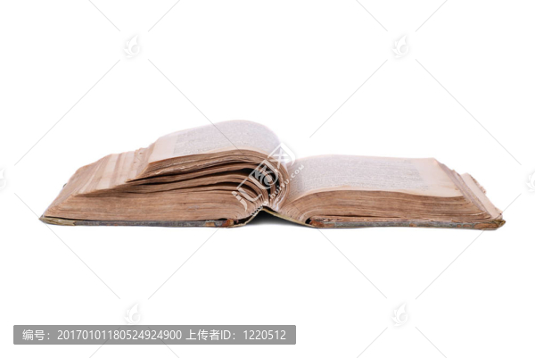 打開古老的書