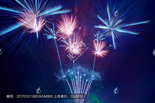 美麗的煙花