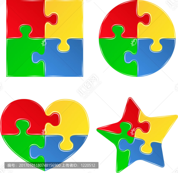 拼圖拼圖形狀