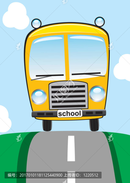 校車上路