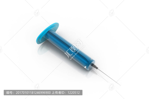 注射器三維渲染