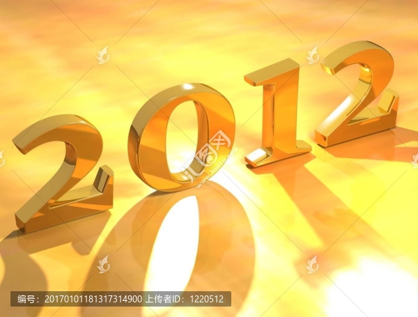 美麗金色新年設(shè)計藝術(shù)