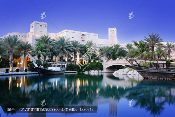 Madinat,Jumeirah在迪拜