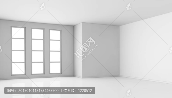 空蕩蕩的房間