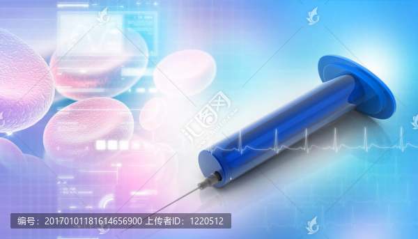3D渲染在摘要注射器