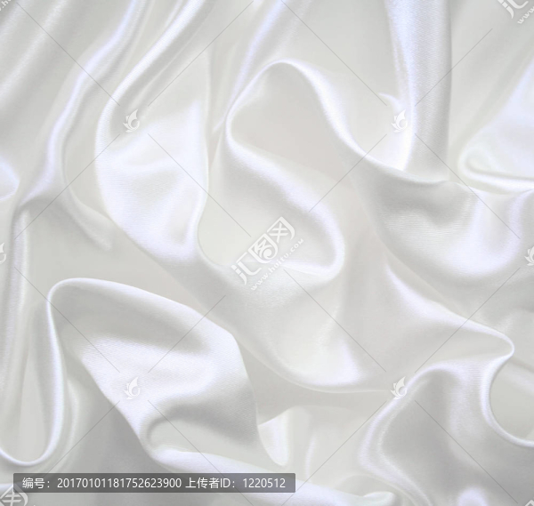 光滑優(yōu)雅的白色絲綢