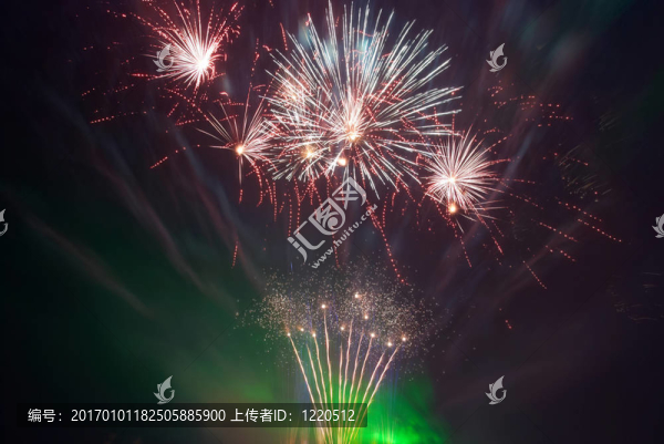 美麗的煙花