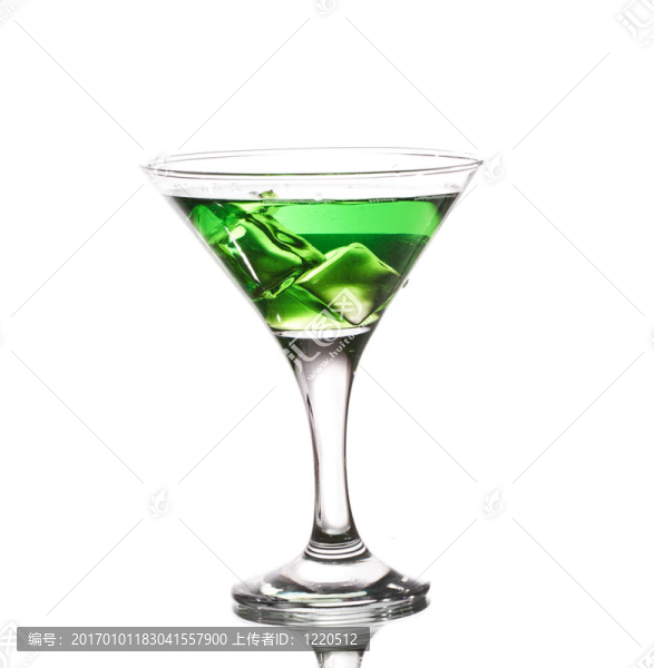 綠色馬蒂尼雞尾酒
