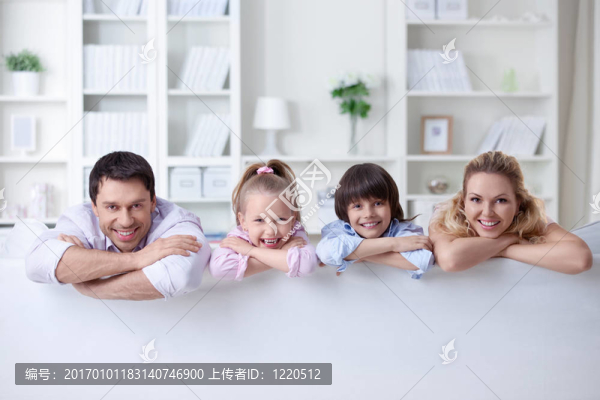 在家里