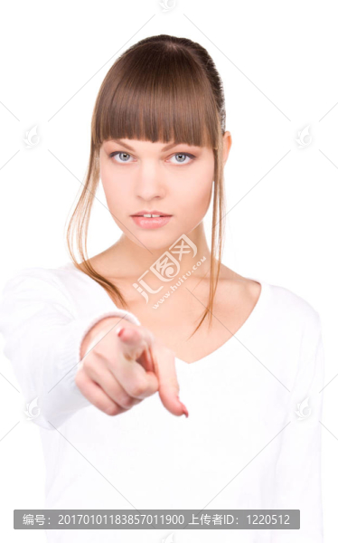 商人用手指