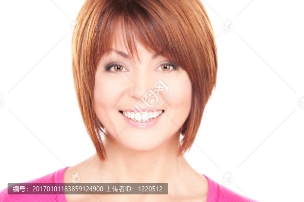 可愛的女商人