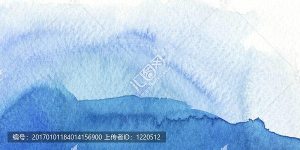 偉大的水彩背景-水彩畫粗糙紋理紙