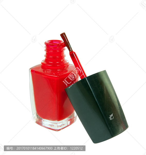 紅色指甲油