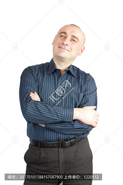商人孤立畫像