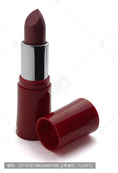 棗紅色的口紅