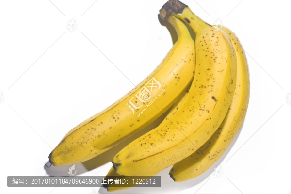 白底黃香蕉