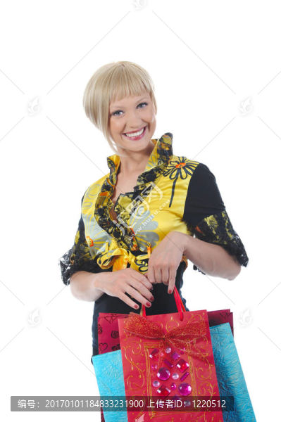 漂亮的金發(fā)金發(fā)女郎。