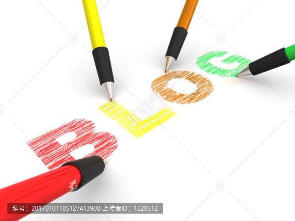 鉛筆描繪文字博客