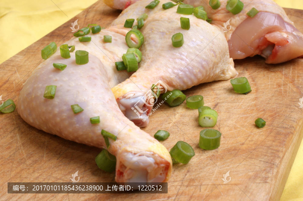 原有機(jī)雞腿蔥