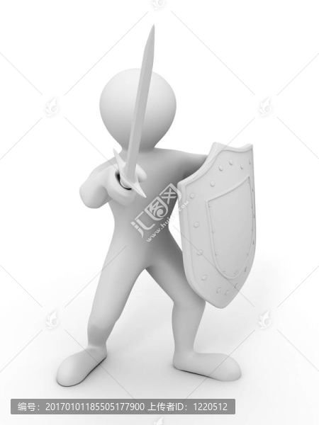 有盾和劍的男人
