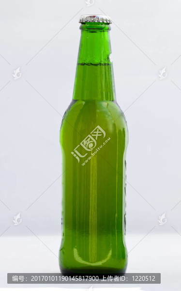 綠色的啤酒瓶