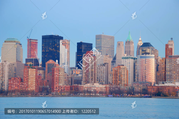 紐約天際線全景