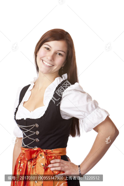 年輕美麗的女人在巴伐利亞啤酒節(jié)緊身布肖像-匯圖網(wǎng) www.fosd68.com 年輕美麗的女人在巴伐利亞啤酒節(jié)緊身布肖像