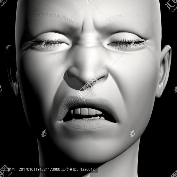 3d女人肖像
