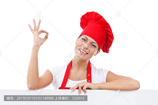 女廚師