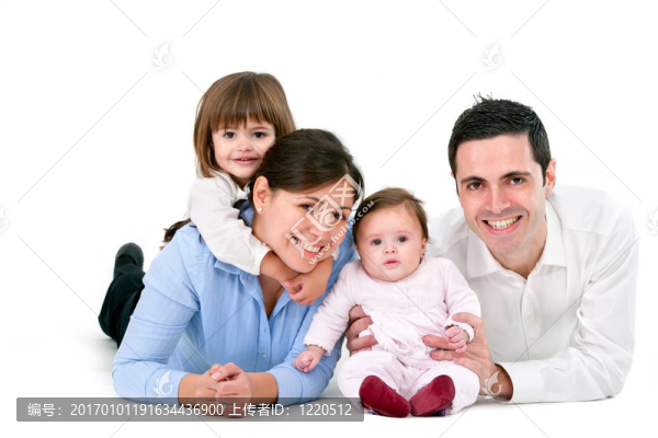 白色的幸福家庭