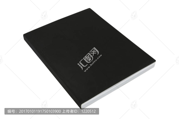 黑軟裝訂大書